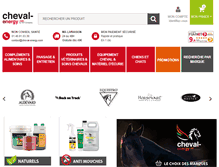 Tablet Screenshot of cheval-energy.com